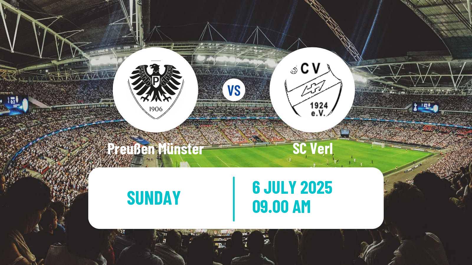 Soccer Club Friendly Preußen Münster - Verl