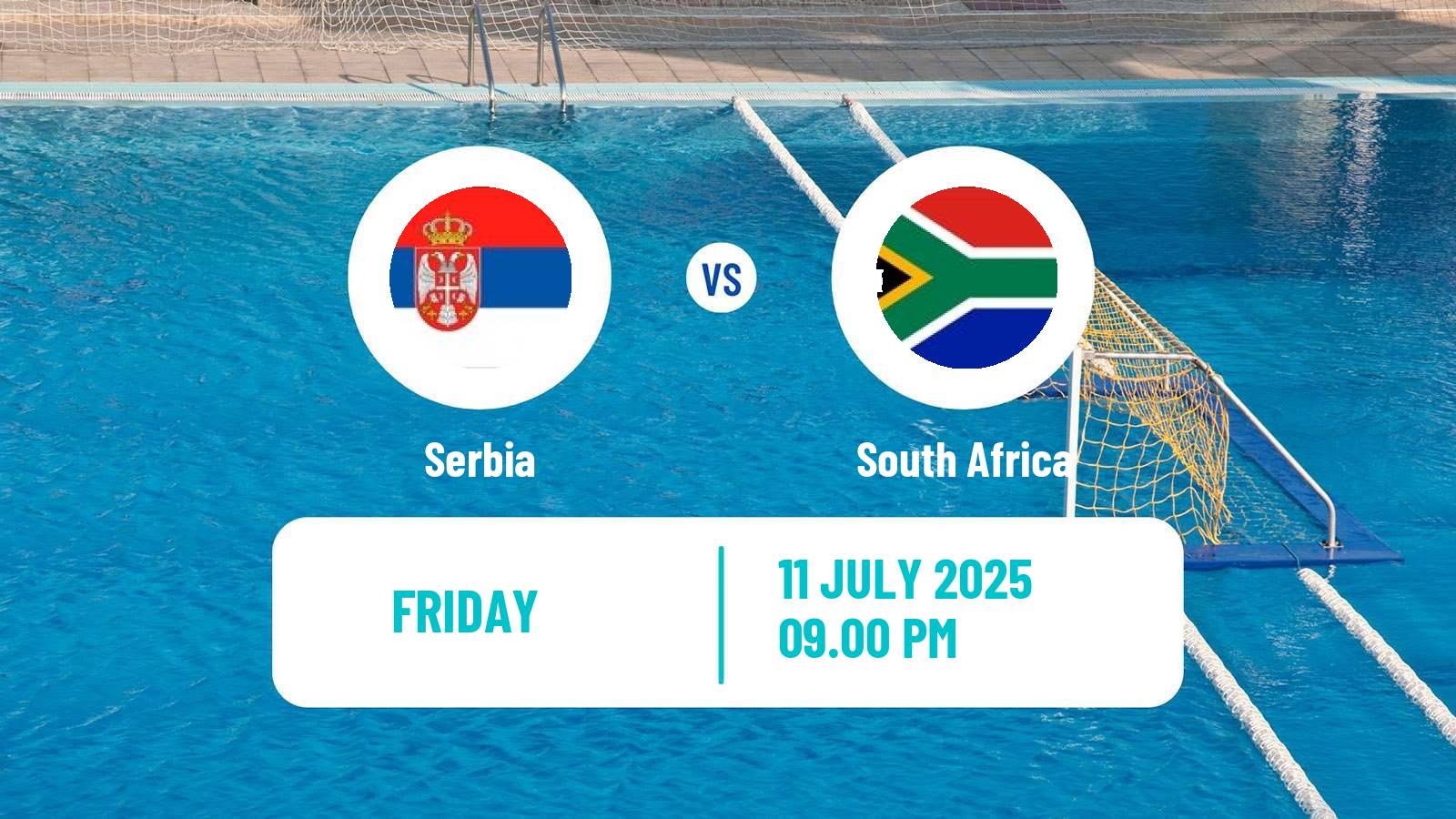 Water polo World Championship Water Polo Serbia - South Africa