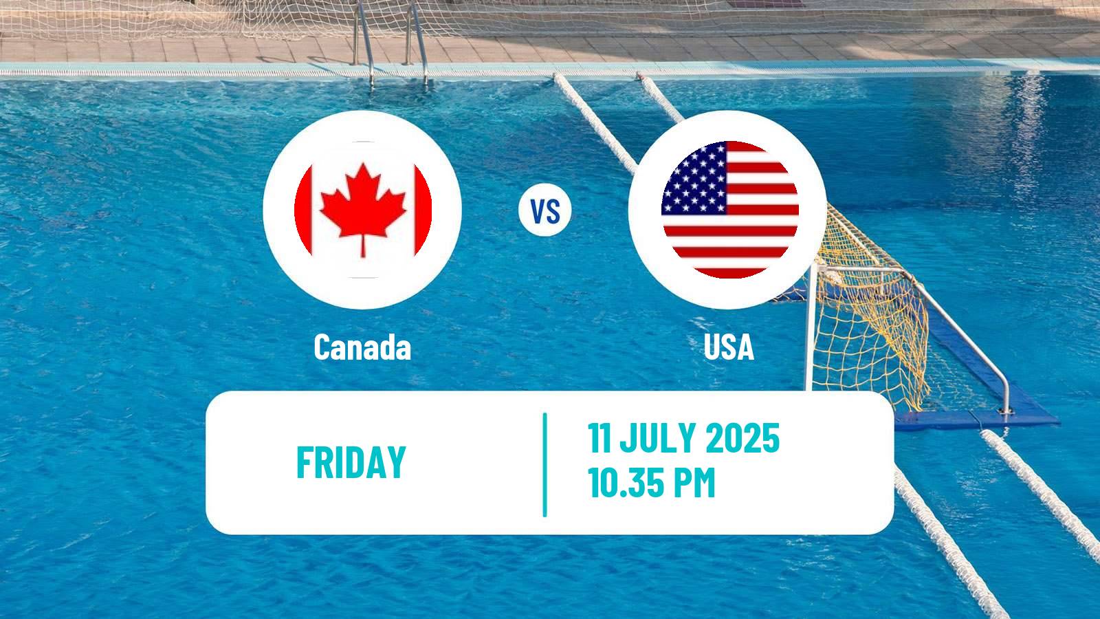 Water polo World Championship Water Polo Canada - USA