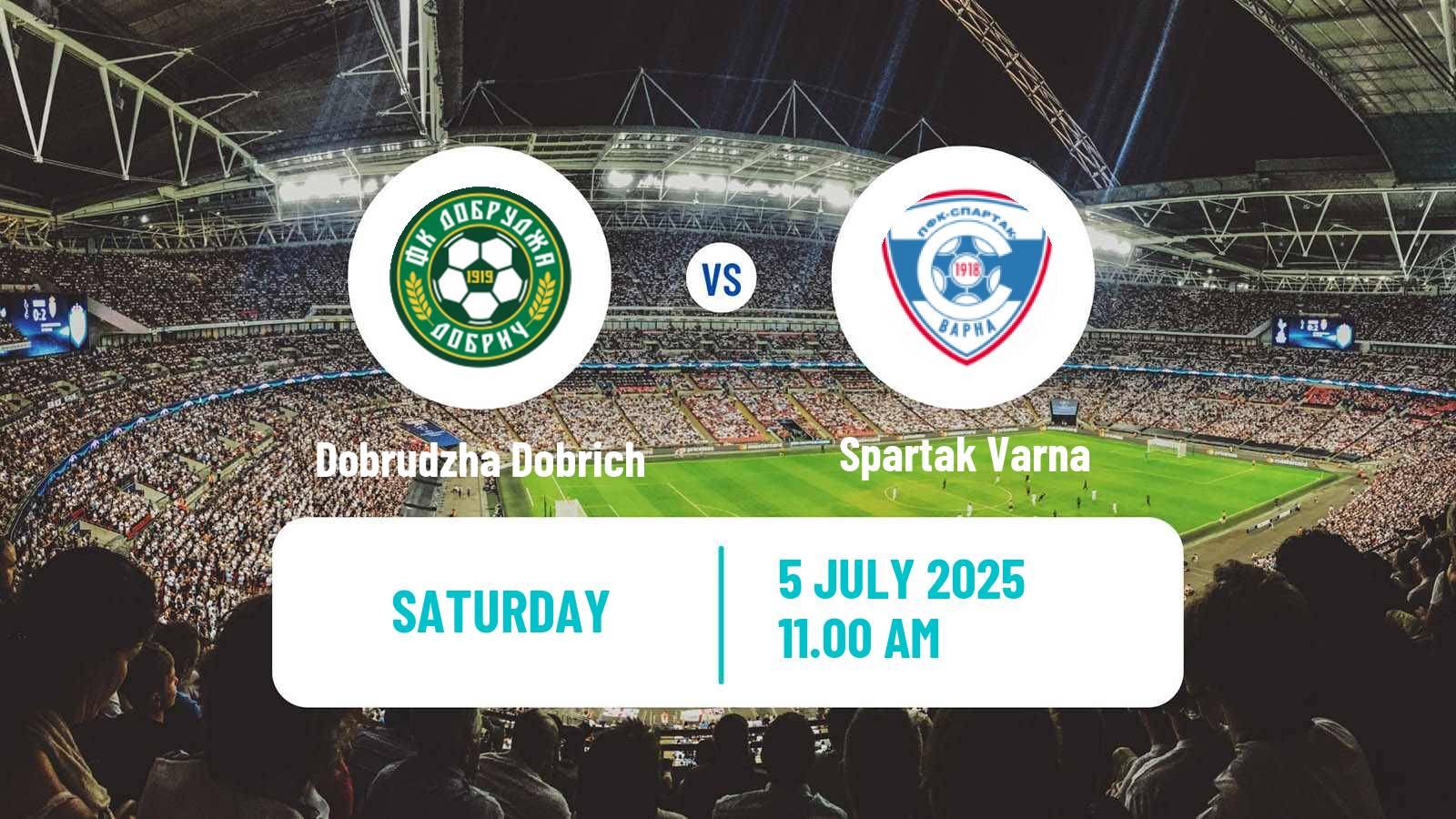 Football Club Friendly Dobrudzha Dobrich - Spartak Varna