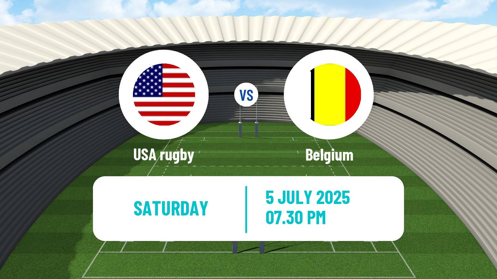 Rugby union Friendly International Rugby Union USA - Belgium