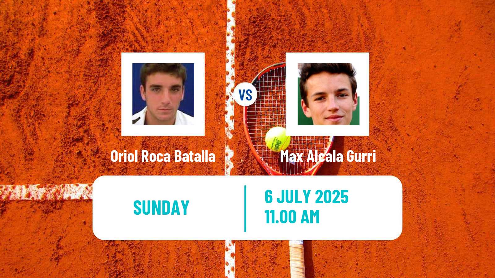 Tennis Iasi Challenger Men Oriol Roca Batalla - Max Alcala Gurri