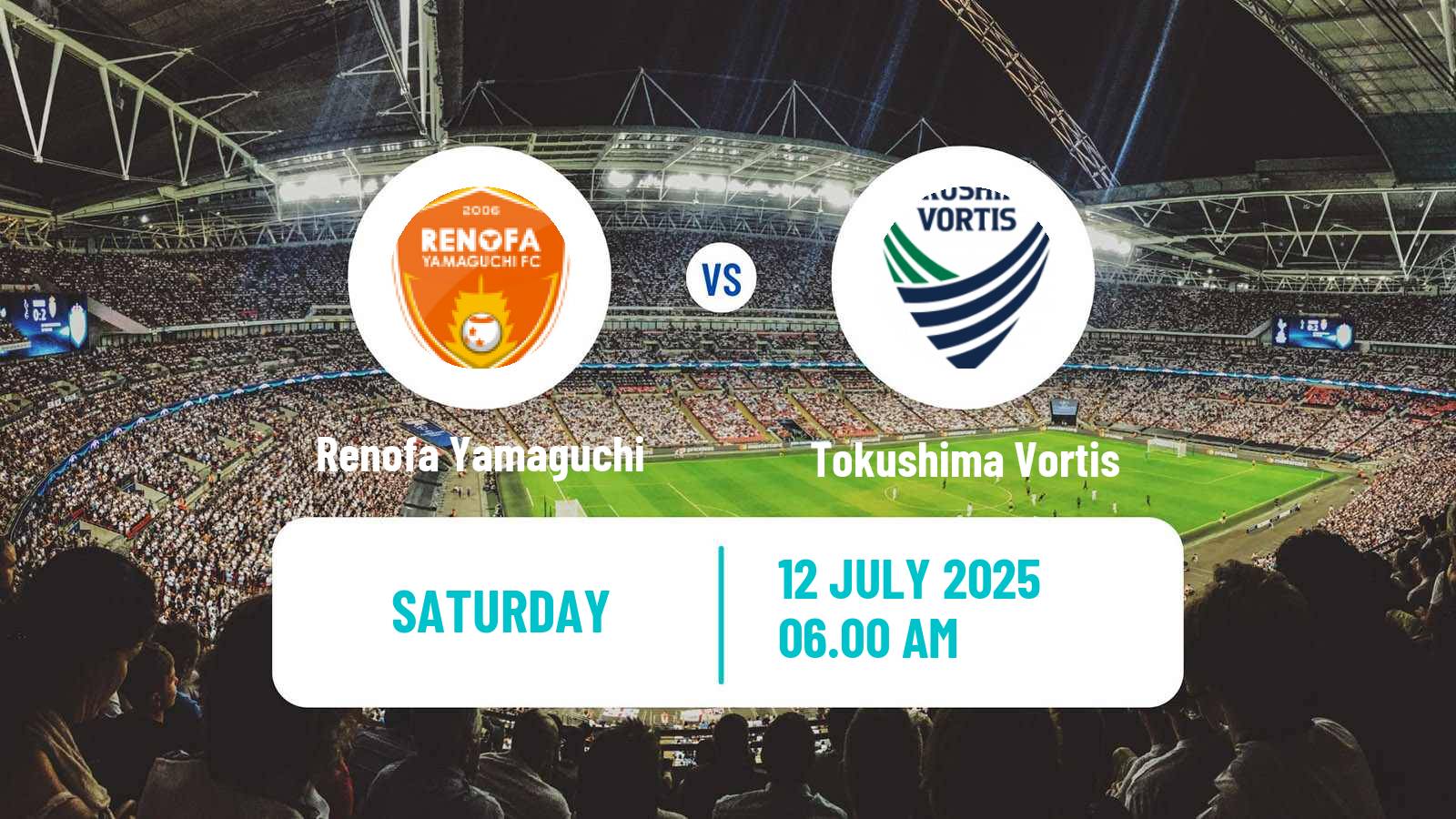 Soccer Japan J2 League Renofa Yamaguchi - Tokushima Vortis