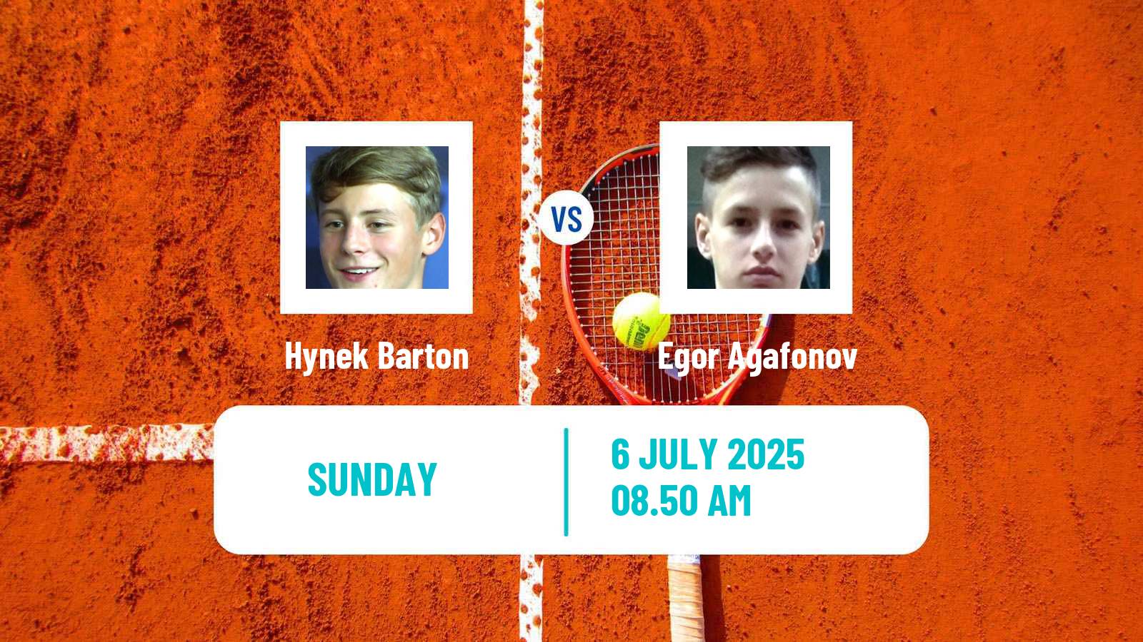 Tennis Iasi Challenger Men Hynek Barton - Egor Agafonov