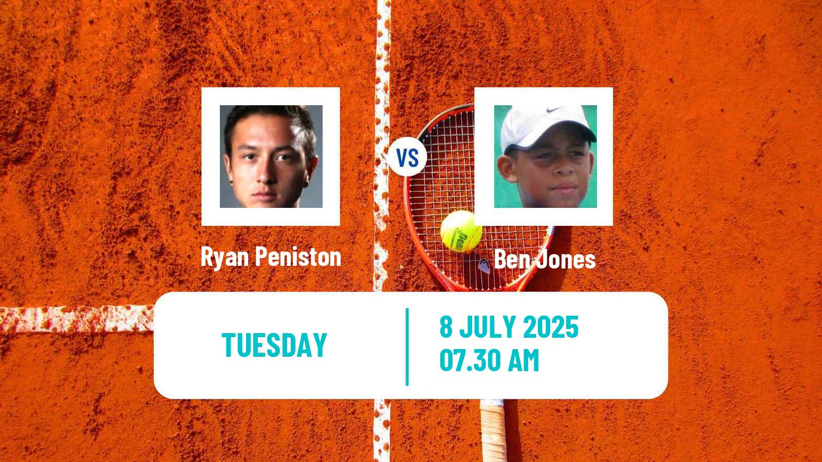Tennis Nottingham 4 Challenger Men Ryan Peniston - Ben Jones
