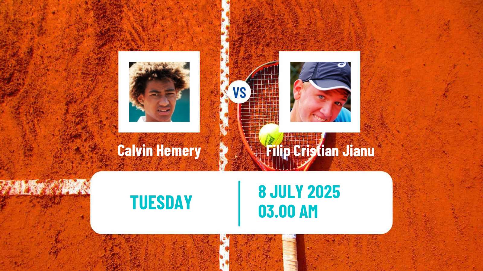 Tennis Iasi Challenger Men Calvin Hemery - Filip Cristian Jianu