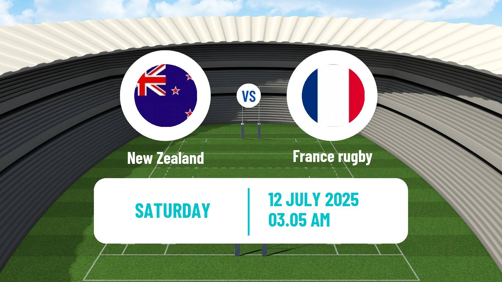 Rugby union Friendly International Rugby Union New Zealand - France