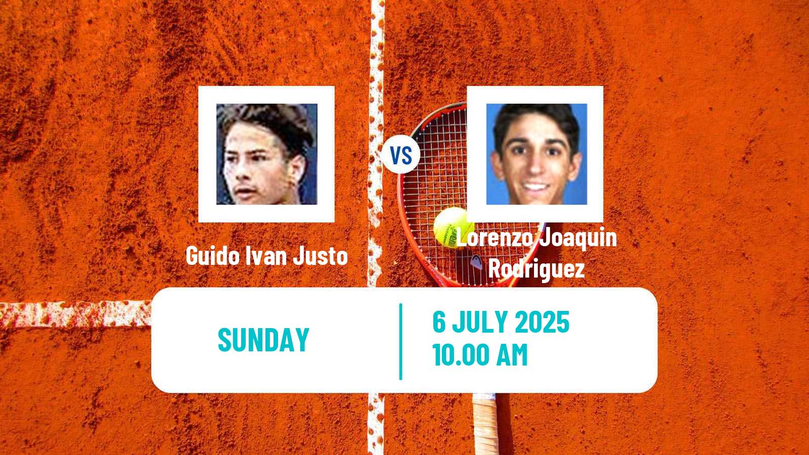 Tennis ITF M15 San Salvador De Jujuy Men Guido Ivan Justo - Lorenzo Joaquin Rodriguez