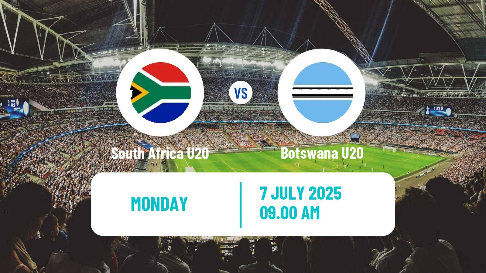 Soccer COSAFA Championship U20 South Africa U20 - Botswana U20