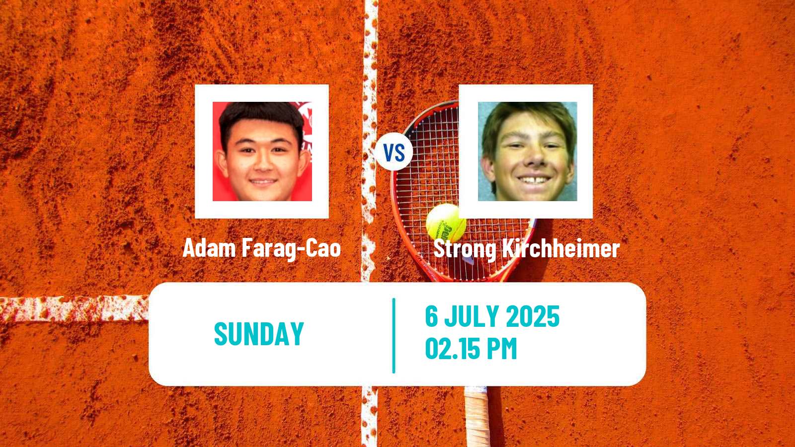 Tennis Winnipeg Challenger Men Adam Farag-Cao - Strong Kirchheimer