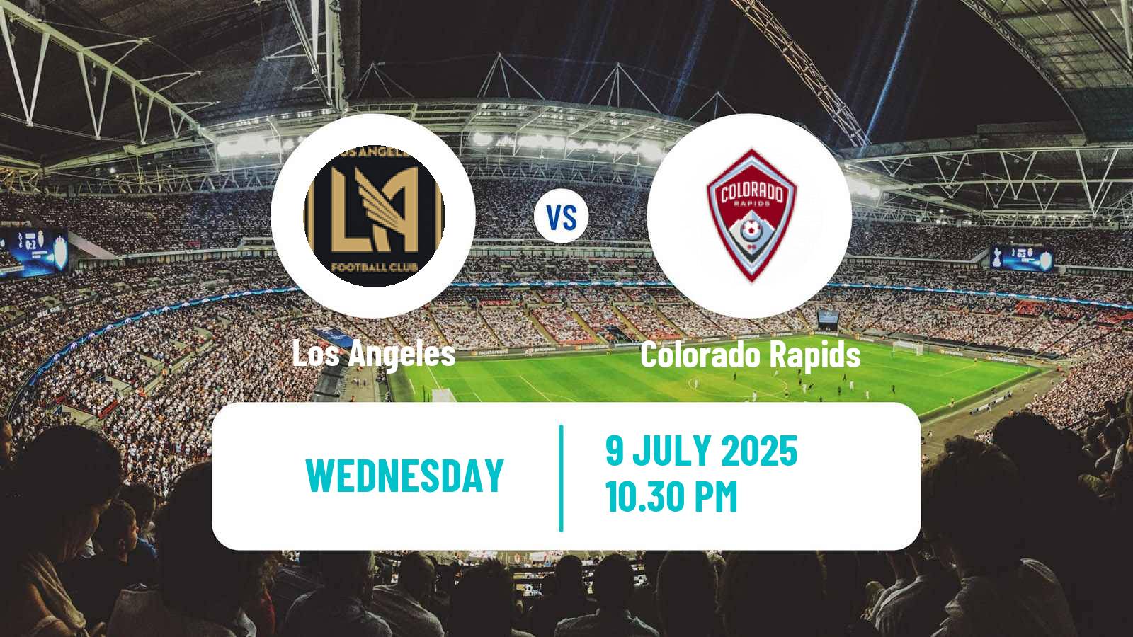 Soccer MLS Los Angeles - Colorado Rapids