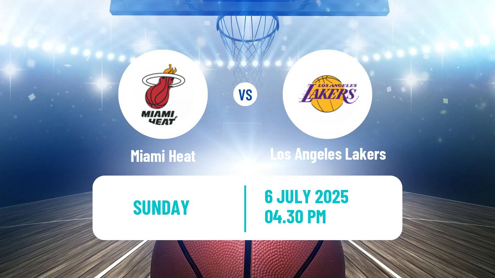 Basketball California Classic Basketball Miami Heat - Los Angeles Lakers