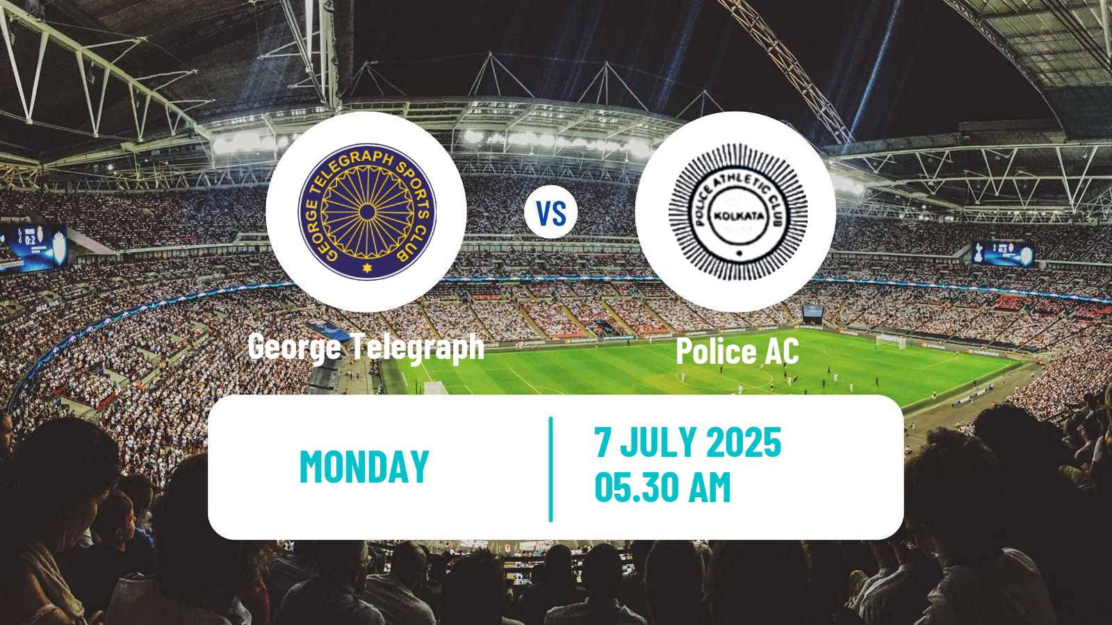 Soccer Calcutta Premier Division George Telegraph - Police AC