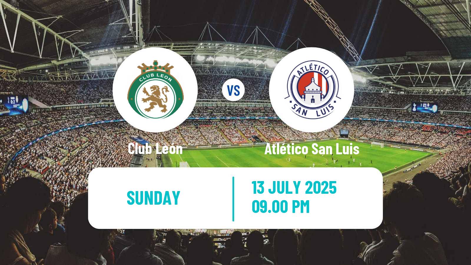 Football Mexican Liga MX Club León - Atlético San Luis