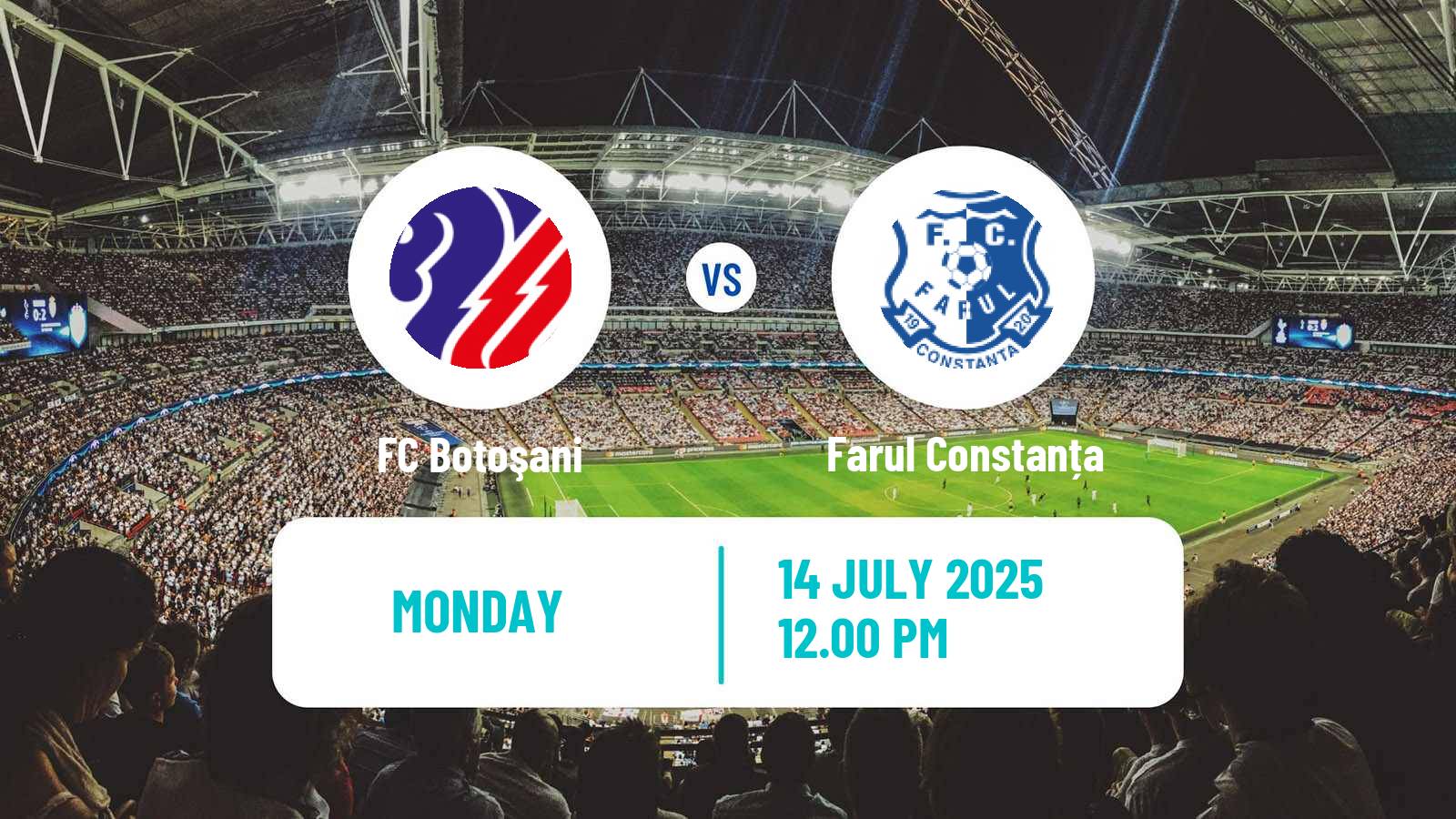 Football Romanian Liga 1 Botoșani - Farul Constanța