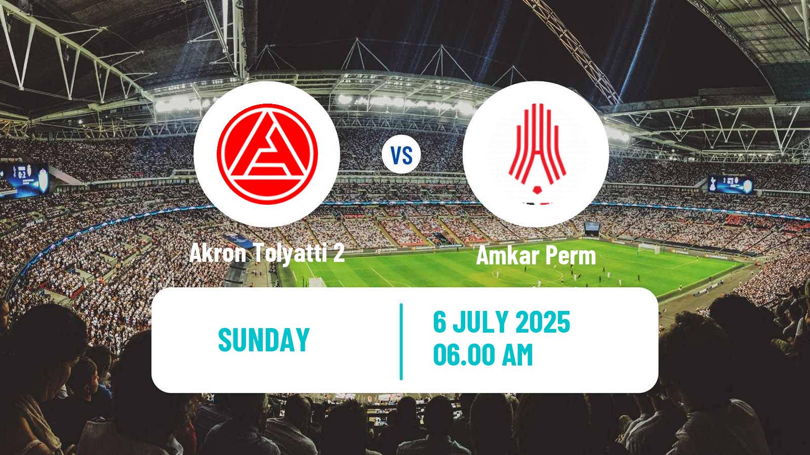Football  FNL 2 Division B Group 4 Akron Tolyatti 2 - Amkar Perm