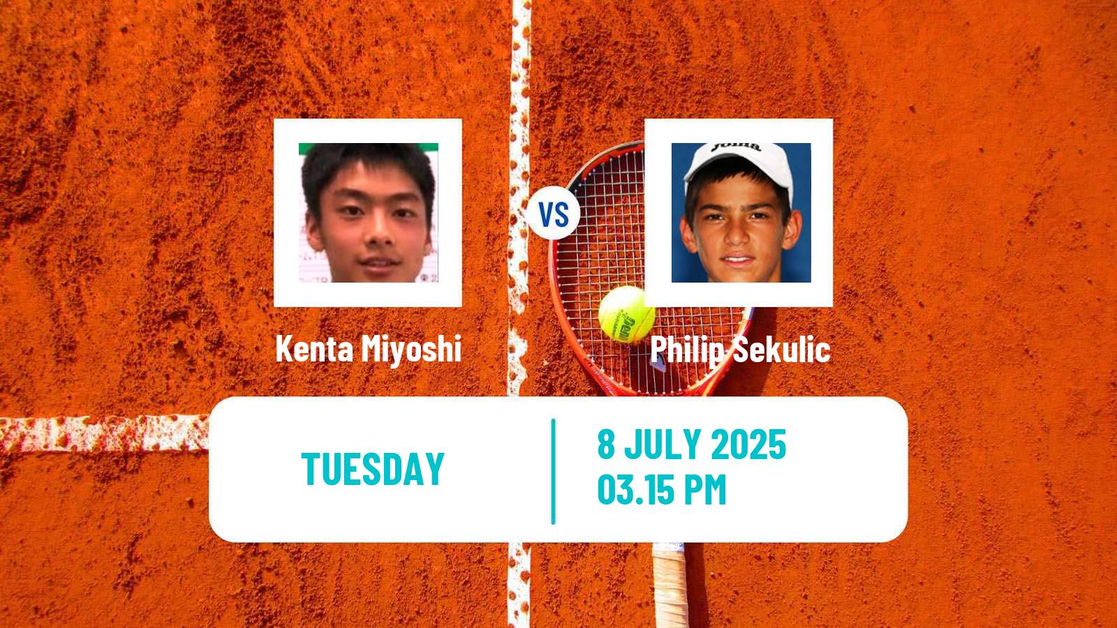 Tennis Winnipeg Challenger Men Kenta Miyoshi - Philip Sekulic