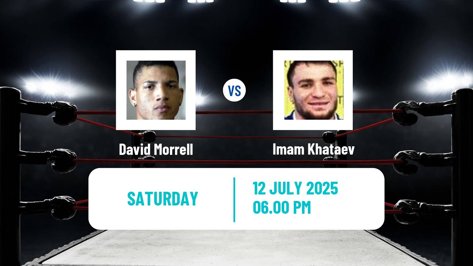 Boxing Light Heavyweight Men Others Matches David Morrell - Imam Khataev