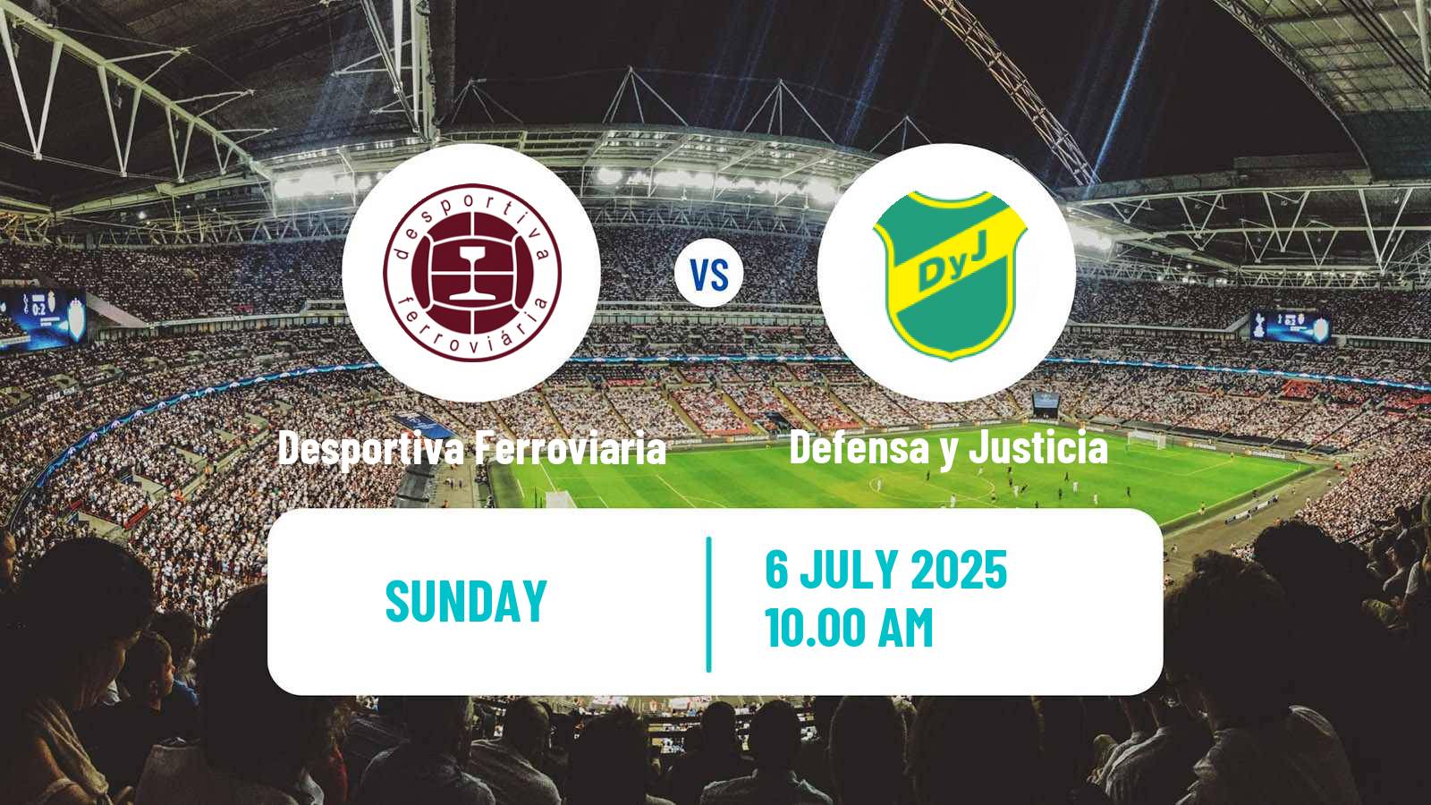 Soccer Club Friendly Desportiva Ferroviaria - Defensa y Justicia