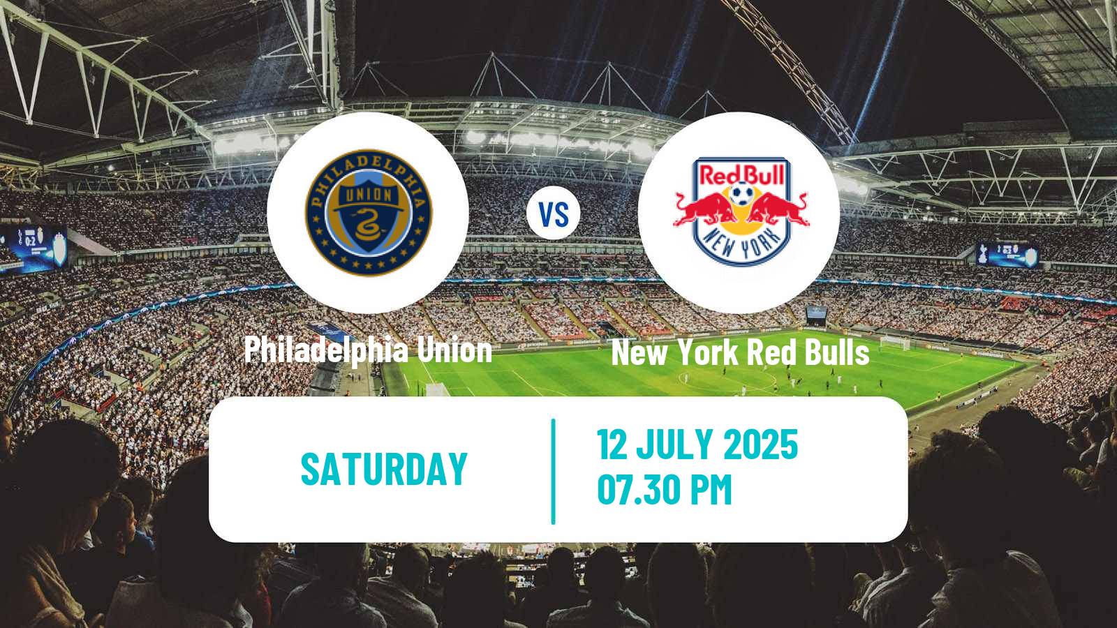 Football MLS Philadelphia Union - New York Red Bulls