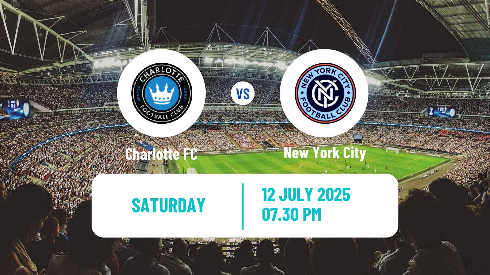 Soccer MLS Charlotte - New York City