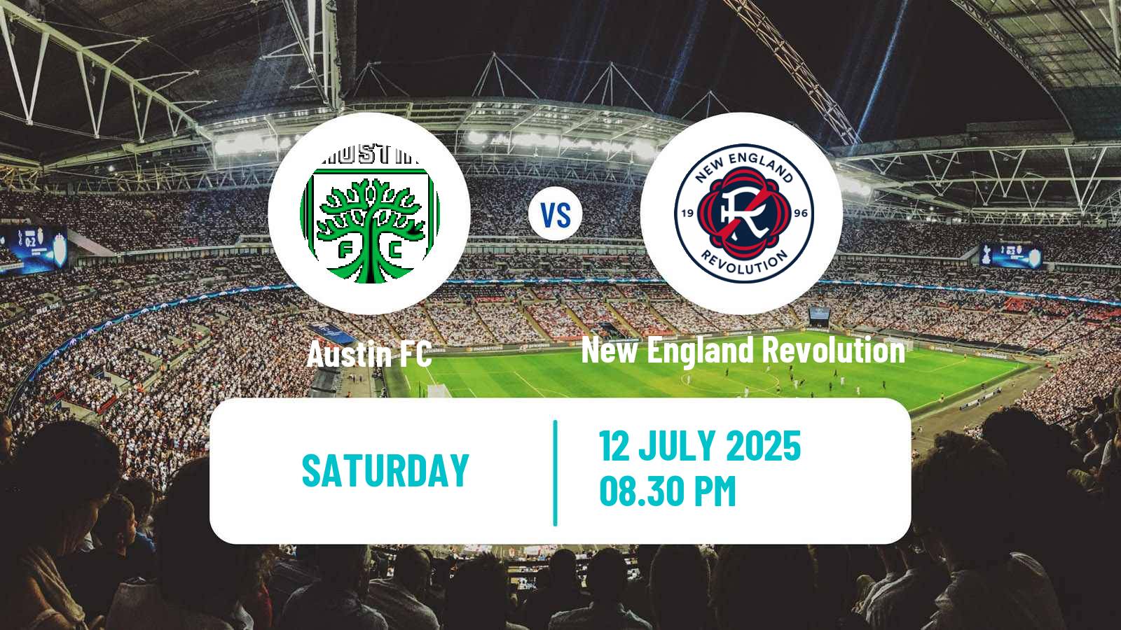 Football MLS Austin FC - New England Revolution
