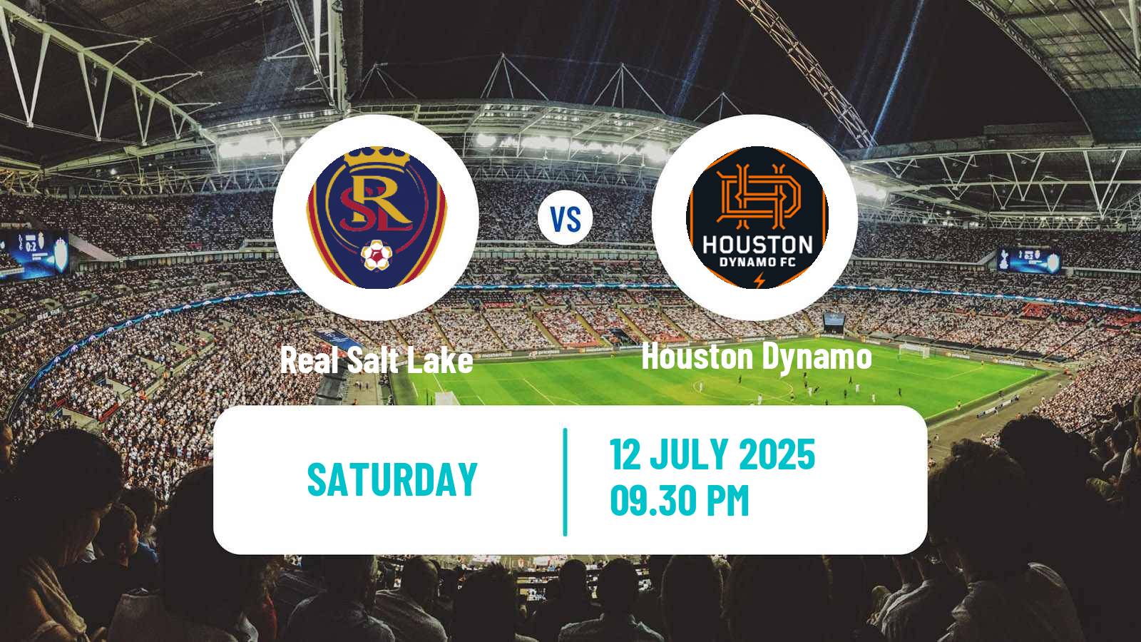 Football MLS Real Salt Lake - Houston Dynamo