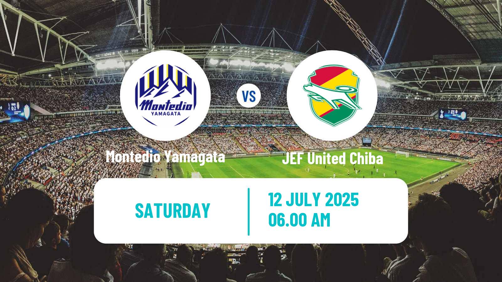 Soccer Japan J2 League Montedio Yamagata - JEF United Chiba