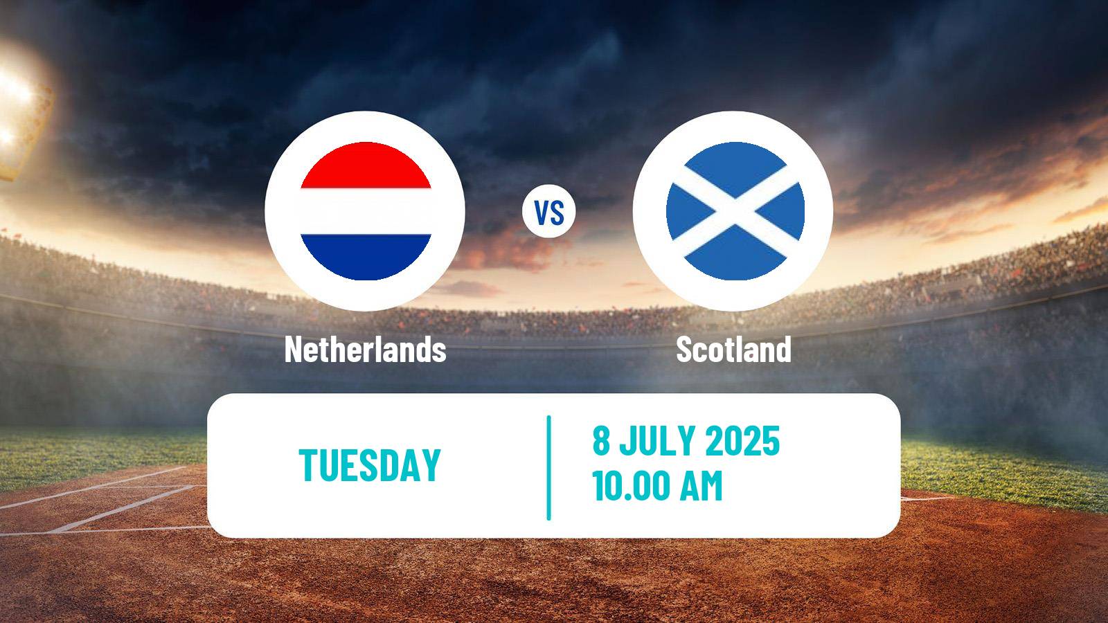 Cricket ICC World Twenty20 Netherlands - Scotland
