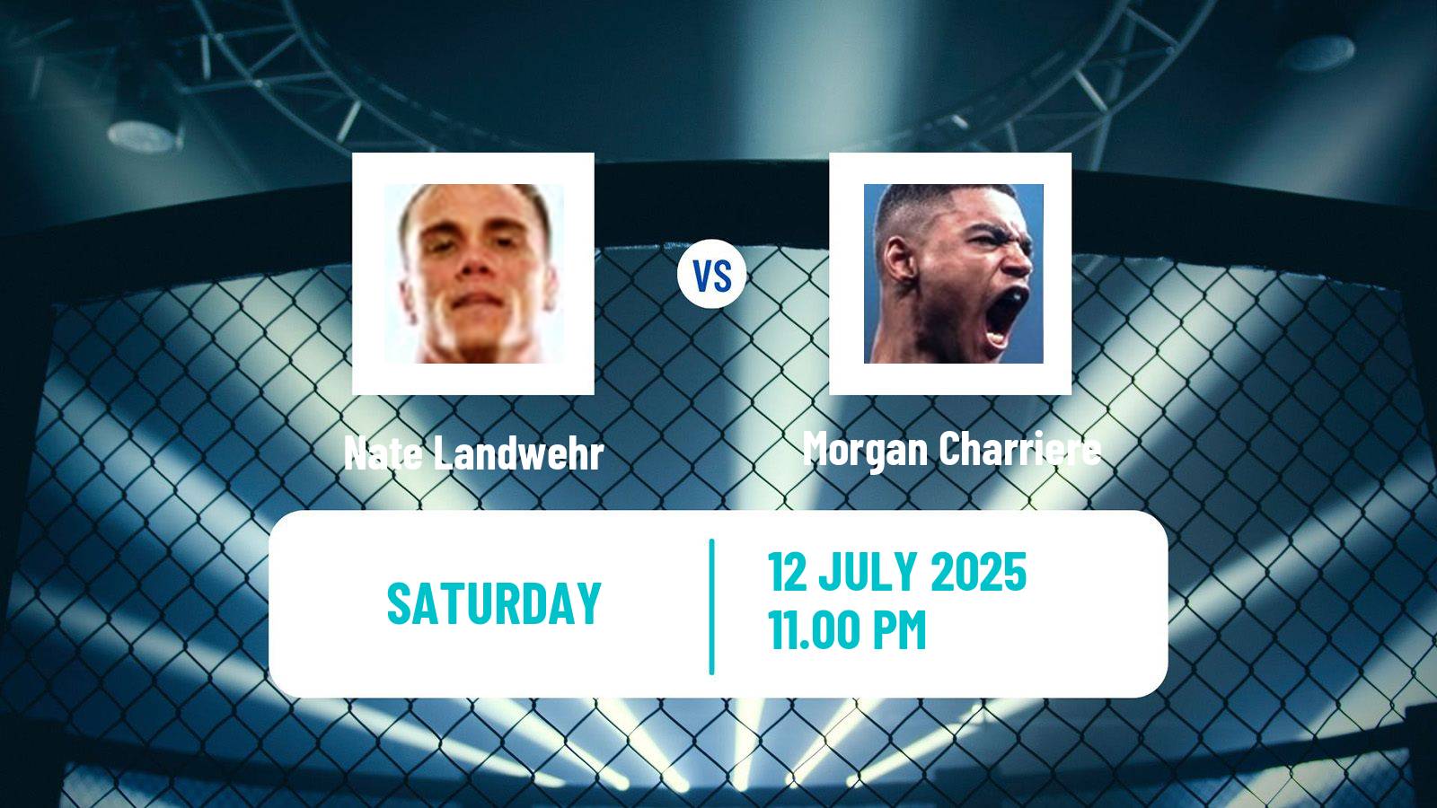MMA Featherweight UFC Men Nate Landwehr - Morgan Charriere