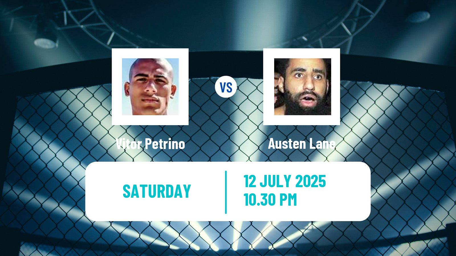 MMA Heavyweight UFC Men Vitor Petrino - Austen Lane