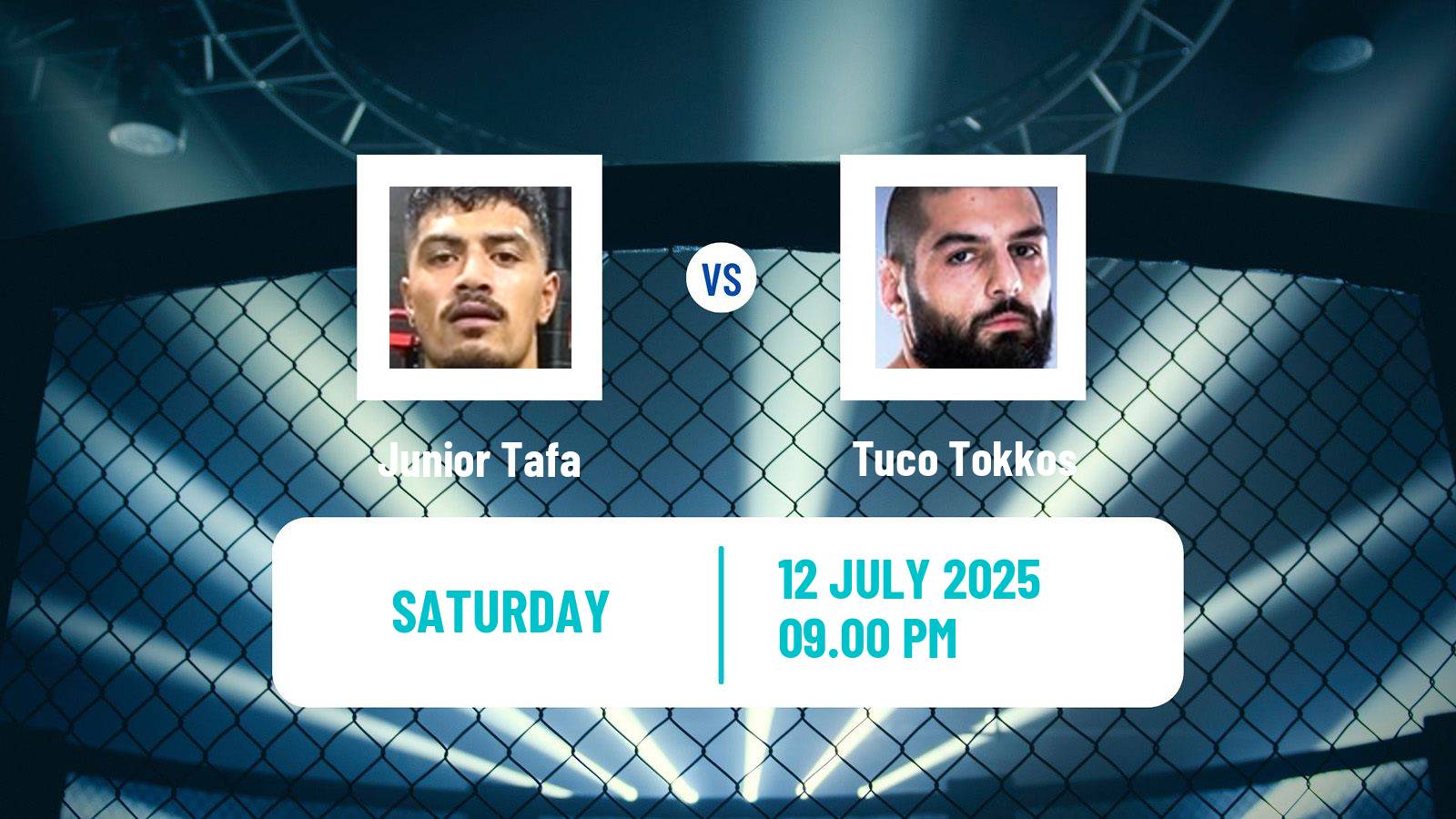MMA Light Heavyweight UFC Men Junior Tafa - Tuco Tokkos