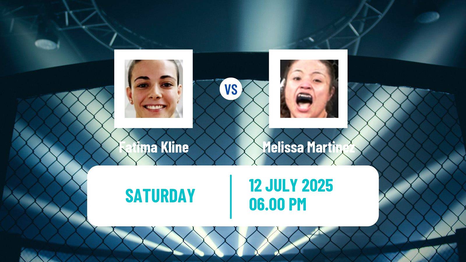 MMA Strawweight UFC Women Fatima Kline - Melissa Martinez