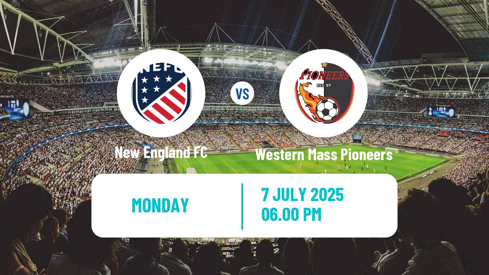 Soccer USL League Two New England FC - Western Mass Pioneers