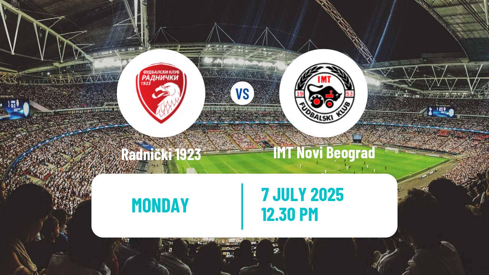 Football Club Friendly Radnički 1923 - IMT Novi Beograd