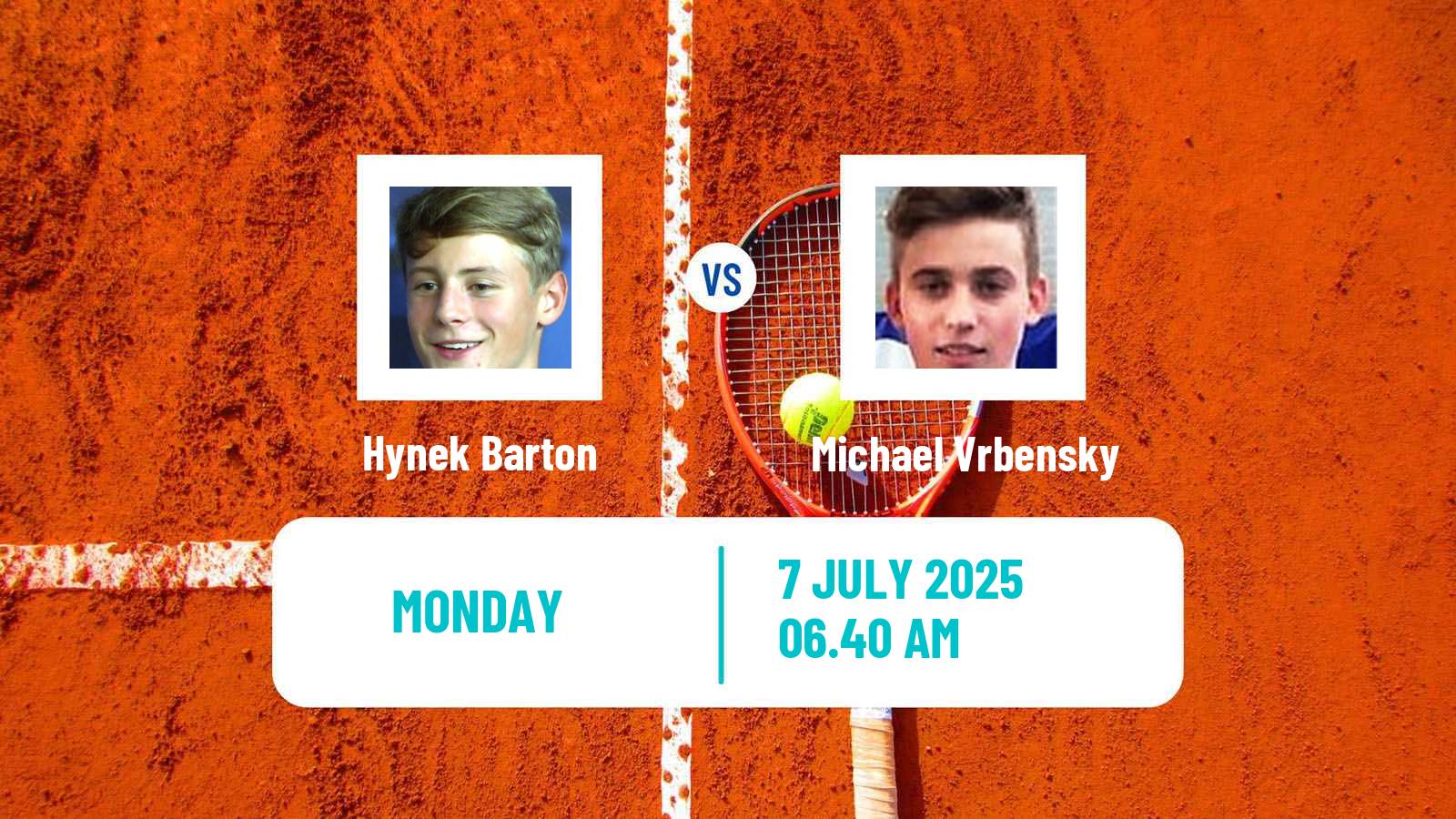 Tennis Iasi Challenger Men Hynek Barton - Michael Vrbensky