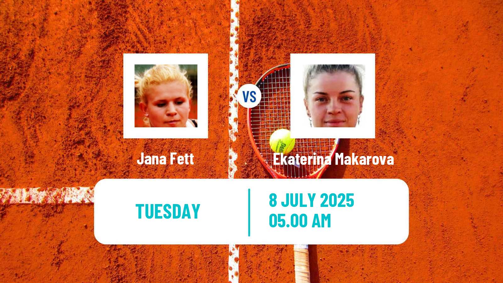 Tennis Bastad Challenger Women Jana Fett - Ekaterina Makarova