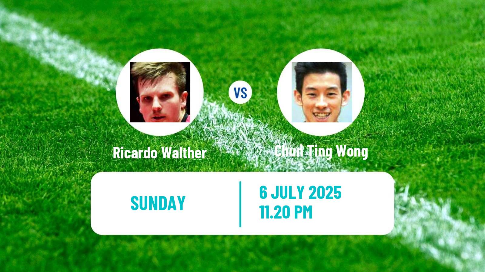 Table tennis United States Smash Men Ricardo Walther - Chun Ting Wong