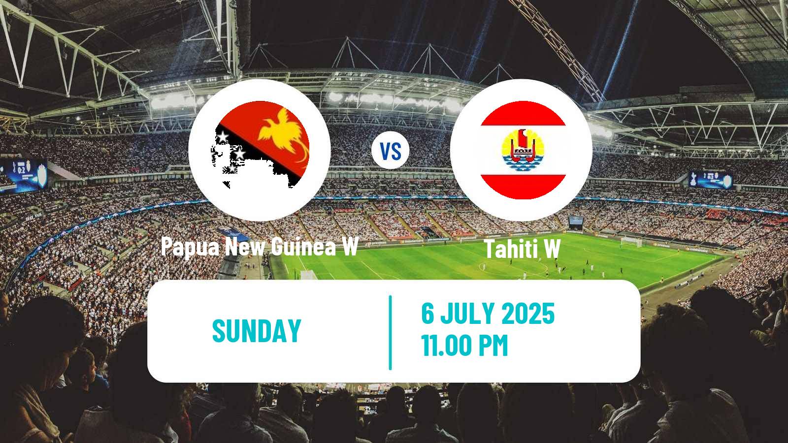 Soccer OFC Nations Cup Women Papua New Guinea W - Tahiti W