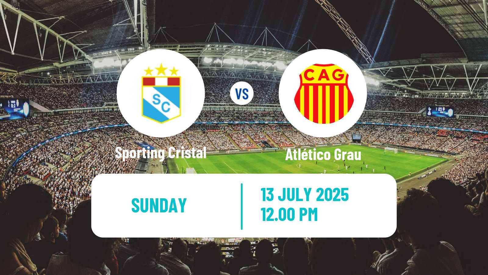 Football Peruvian Liga 1 Sporting Cristal - Atlético Grau