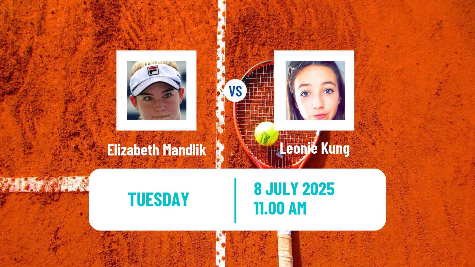 Tennis Newport Challenger Women Elizabeth Mandlik - Leonie Kung