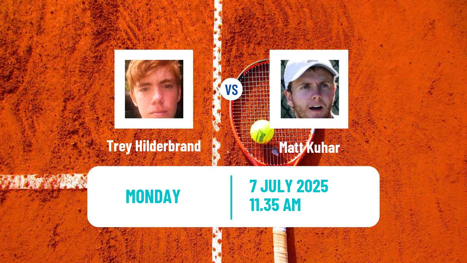 Tennis Newport Challenger Men Trey Hilderbrand - Matt Kuhar