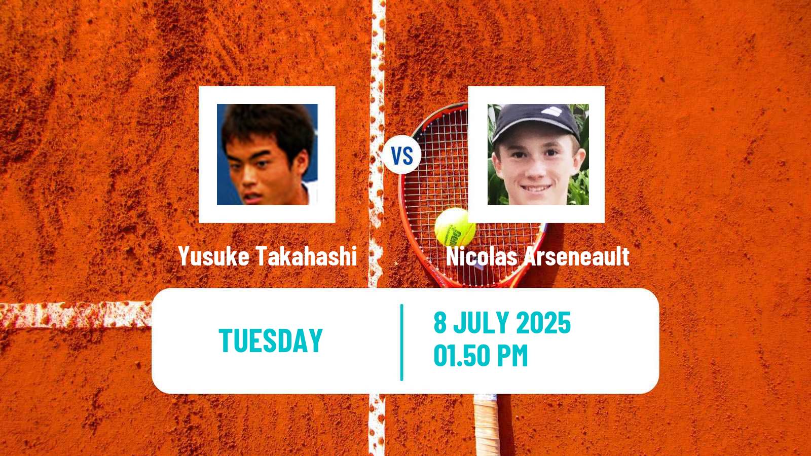 Tennis Winnipeg Challenger Men Yusuke Takahashi - Nicolas Arseneault