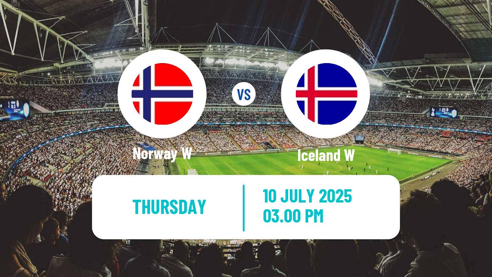 Soccer UEFA Euro Women Norway W - Iceland W