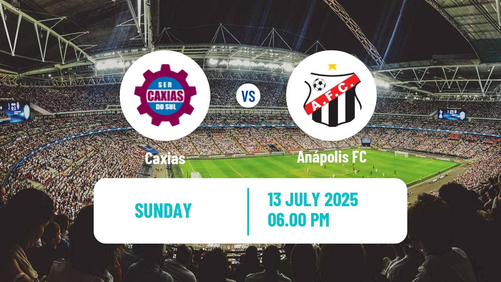 Football Brazilian Serie C Caxias - Anápolis