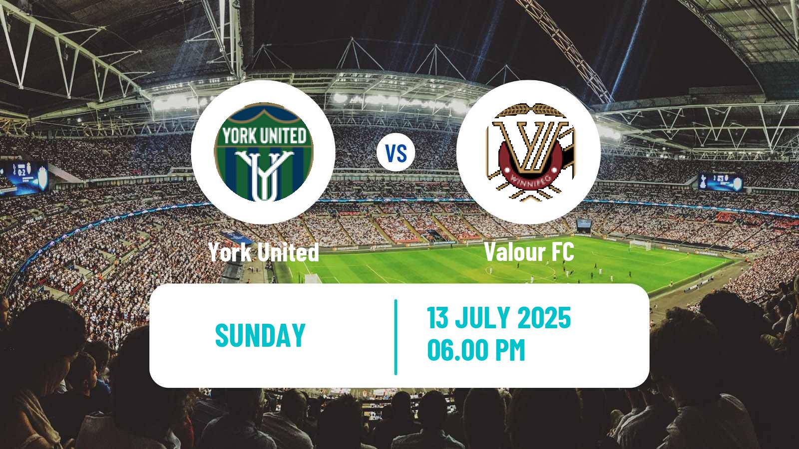 Soccer Canadian Premier League York United - Valour