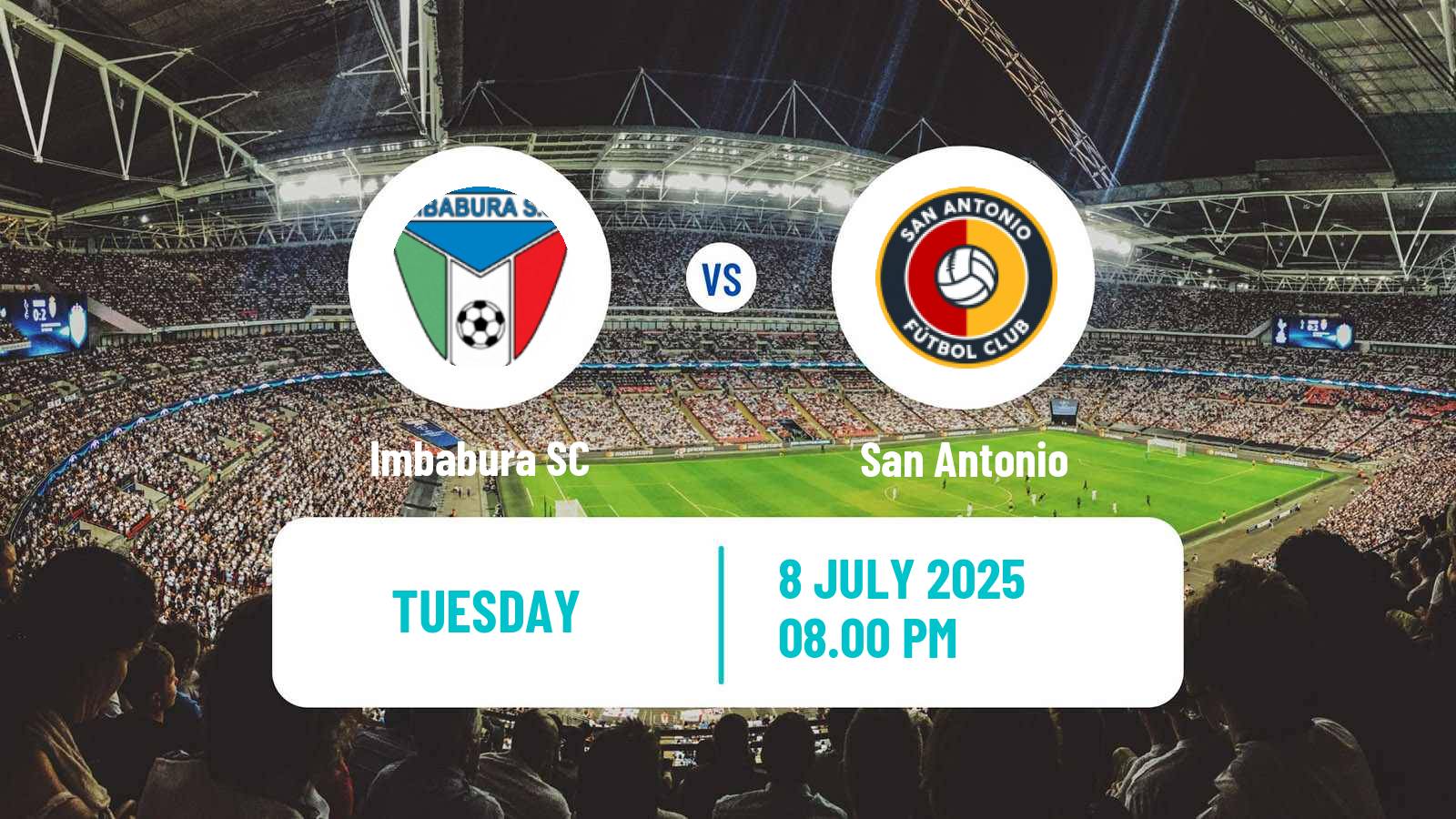Soccer Ecuadorian Serie B Imbabura - San Antonio