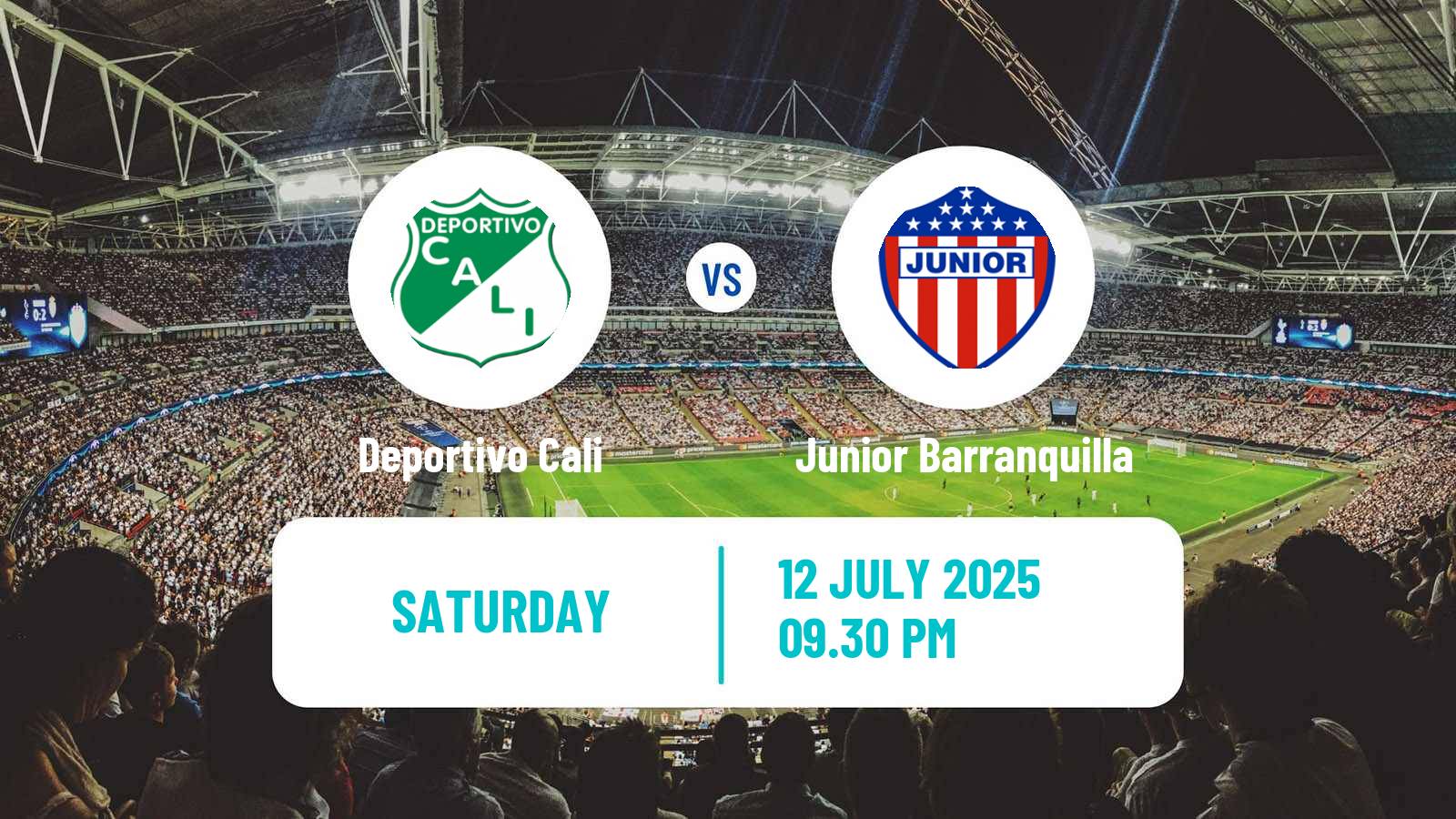 Football Colombian Primera A Deportivo Cali - Junior Barranquilla