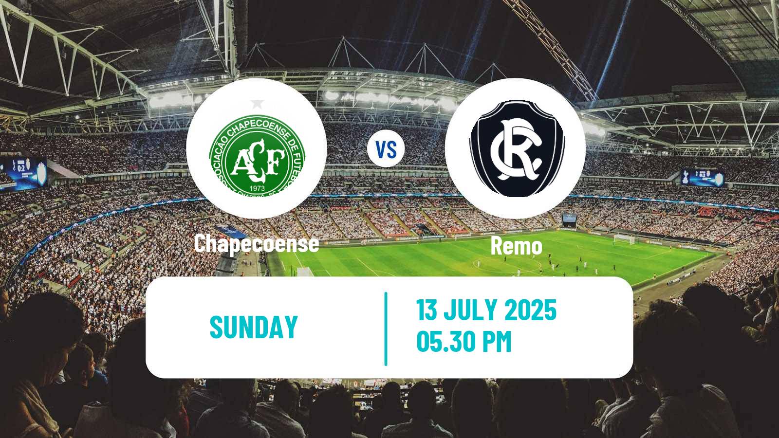 Football Brazilian Serie B Chapecoense - Remo