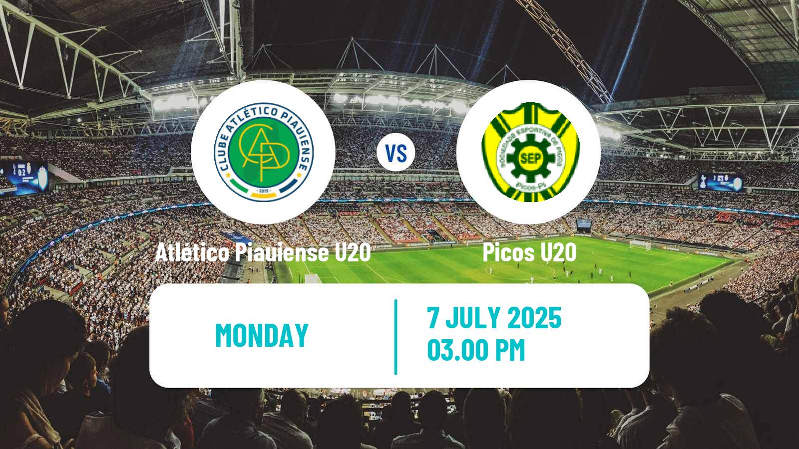Soccer Brazilian Piauiense U20 Atlético Piauiense U20 - Picos U20